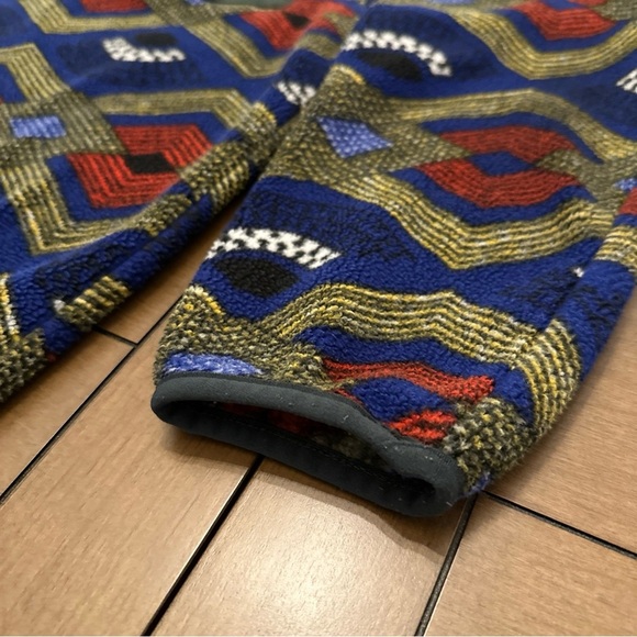 Patagonia Synchilla Fleece Pullover Mens Size Small Slowfoot Snap T Aztec 2014 - Picture 5 of 12